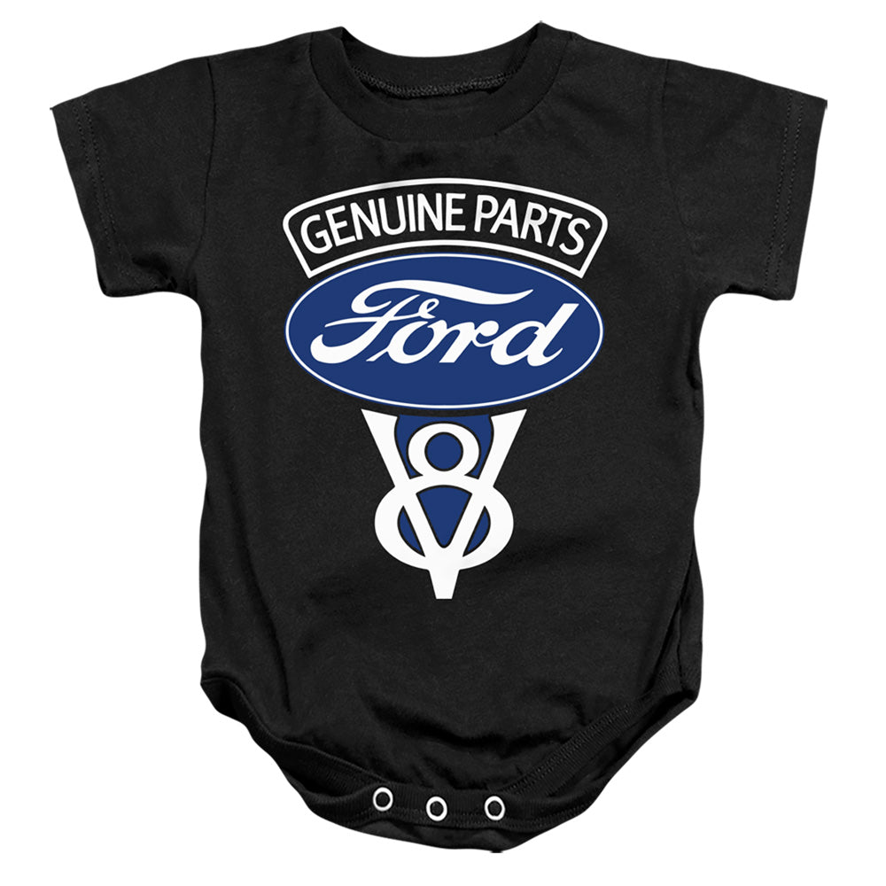 FORD/V8 GENUINE PARTS - INFANT SNAPSUIT - BLACK