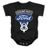 FORD/V8 GENUINE PARTS - INFANT SNAPSUIT - BLACK