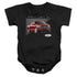 FORD TRUCKS/F 150 - INFANT SNAPSUIT - BLACK