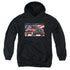 FORD TRUCKS/F 150 FLAG - YOUTH PULLOVER HOODIE - BLACK
