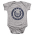 FORD MUSTANG/LUCKY FORD MUSTANG - INFANT SNAPSUIT - ATHLETIC HEATHER