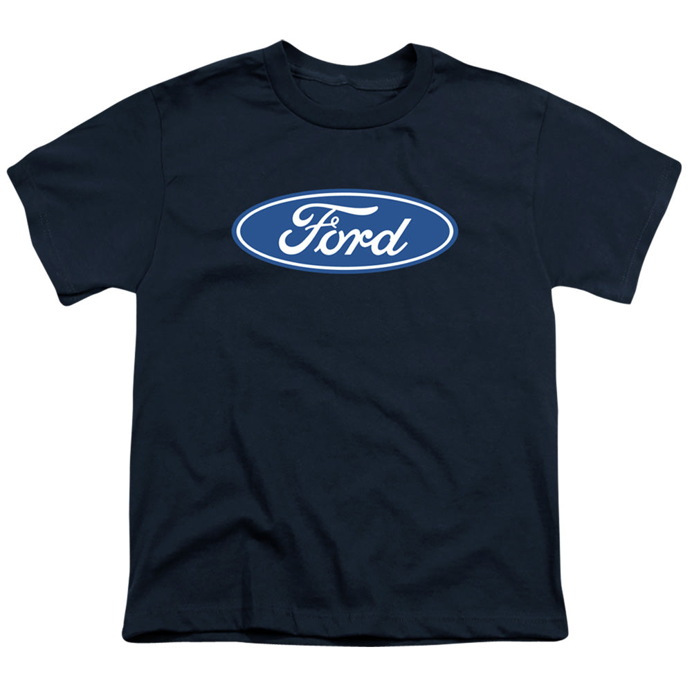 FORD/DIMENSIONAL LOGO - S/S YOUTH 18/1 - NAVY
