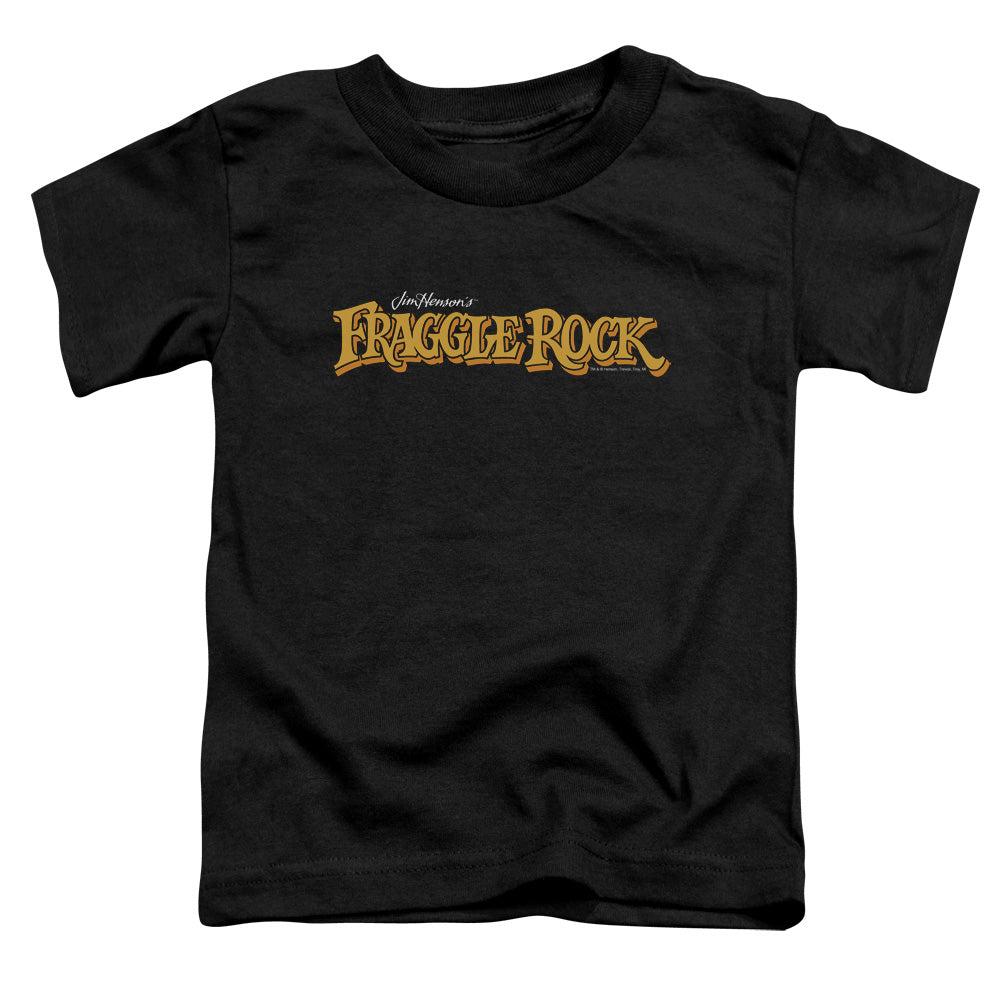 FRAGGLE ROCK/LOGO - S/S TODDLER TEE - BLACK