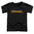 FRAGGLE ROCK/LOGO - S/S TODDLER TEE - BLACK