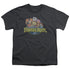 FRAGGLE ROCK/CIRCLE LOGO - S/S YOUTH 18/1 - CHARCOAL