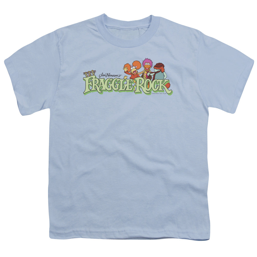 FRAGGLE ROCK/LEAF LOGO - S/S YOUTH 18/1 - LIGHT BLUE