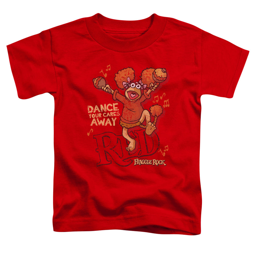 FRAGGLE ROCK/DANCE - S/S TODDLER TEE - RED