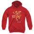 FRAGGLE ROCK/DANCE - YOUTH PULLOVER HOODIE - RED
