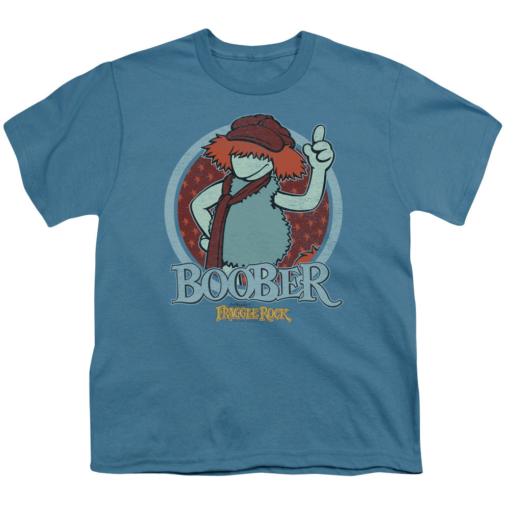 FRAGGLE ROCK/BOOBER CIRCLE - S/S YOUTH 18/1 - SLATE