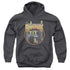 FRAGGLE ROCK/DOOZERS CONSTRUCTION - YOUTH PULLOVER HOODIE - CHARCOAL