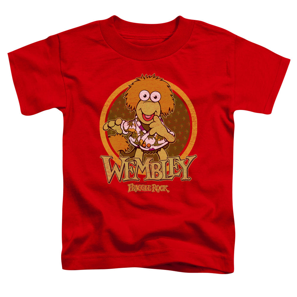 FRAGGLE ROCK/WEMBLEY CIRCLE - S/S TODDLER TEE - RED