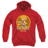 FRAGGLE ROCK/WEMBLEY CIRCLE - YOUTH PULLOVER HOODIE - RED
