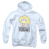FRAGGLE ROCK/TERRIBLE TUNNEL - YOUTH PULLOVER HOODIE - WHITE