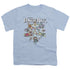 FRAGGLE ROCK/SPINNING GANG - S/S YOUTH 18/1 - LIGHT BLUE