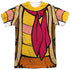 FRAGGLE ROCK/GOBO UNIFORM (FRONT/BACK PRINT) - S/S ADULT POLY CREW - MULTI