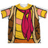FRAGGLE ROCK/GOBO UNIFORM (FRONT/BACK PRINT) - S/S YOUTH POLY CREW - MULTI