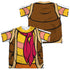 FRAGGLE ROCK/GOBO UNIFORM (FRONT/BACK PRINT) - S/S YOUTH POLY CREW - MULTI