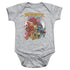 FRAGGLE ROCK/GROUP HUG - INFANT SNAPSUIT - ATHLETIC HEATHER