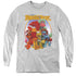 FRAGGLE ROCK/GROUP HUG - YOUTH LONG SLEEVE TEE - ATHLETIC HEATHER