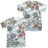 FRAGGLE ROCK/CYCLONE (FRONT/BACK PRINT) - S/S ADULT POLY CREW - MULTI