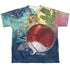 FRAGGLE ROCK/GIANT RADISH (FRONT/BACK PRINT) - S/S YOUTH POLY CREW - MULTI