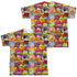 FRAGGLE ROCK/CHARACTER SQUARES (FRONT/BACK PRINT) - S/S YOUTH POLY CREW - MULTI