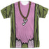 FRAGGLE ROCK/MOKEY UNIFORM (FRONT/BACK PRINT) - S/S ADULT POLY CREW - MULTI