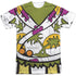 FRAGGLE ROCK/WEMBLY UNIFORM (FRONT/BACK PRINT) - S/S ADULT POLY CREW - MULTI