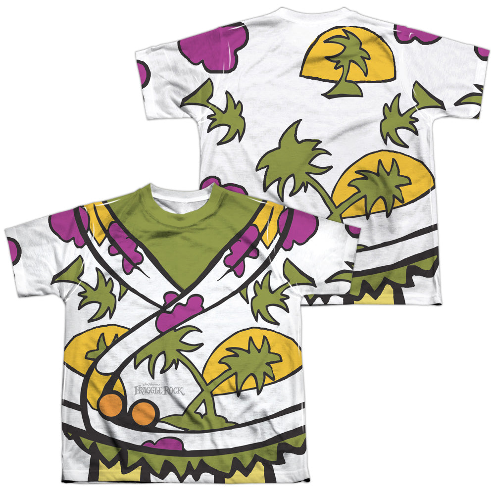 FRAGGLE ROCK/WEMBLY UNIFORM (FRONT/BACK PRINT) - S/S YOUTH POLY CREW - MULTI