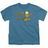 GARFIELD/THEY DID IT - S/S YOUTH 18/1 - SLATE