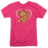 GARFIELD/CUTE NCUDDLY - S/S ADULT 18/1 - HOT PINK