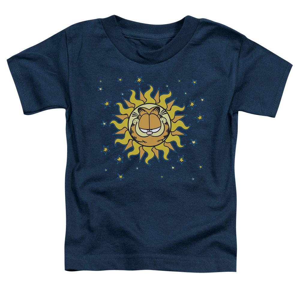 GARFIELD/CELESTIAL - S/S TODDLER TEE - NAVY