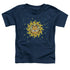 GARFIELD/CELESTIAL - S/S TODDLER TEE - NAVY
