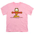 GARFIELD/SWEETHEART - S/S YOUTH 18/1 - PINK