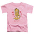 GARFIELD/LOVABLE - S/S TODDLER TEE - PINK