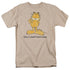 GARFIELD/YES I COULD CARE LESS - S/S ADULT 18/1 - SAND