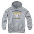 GARFIELD/FOOT FUNGUS KARATE - YOUTH PULLOVER HOODIE - ATHLETIC HEATHER