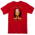 GARFIELD/I DIDNT DO IT - S/S ADULT 18/1 - RED