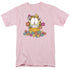 GARFIELD/IN THE GARDEN - S/S ADULT 18/1 - PINK