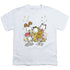 GARFIELD/FRIENDS ARE BEST - S/S YOUTH 18/1 - WHITE