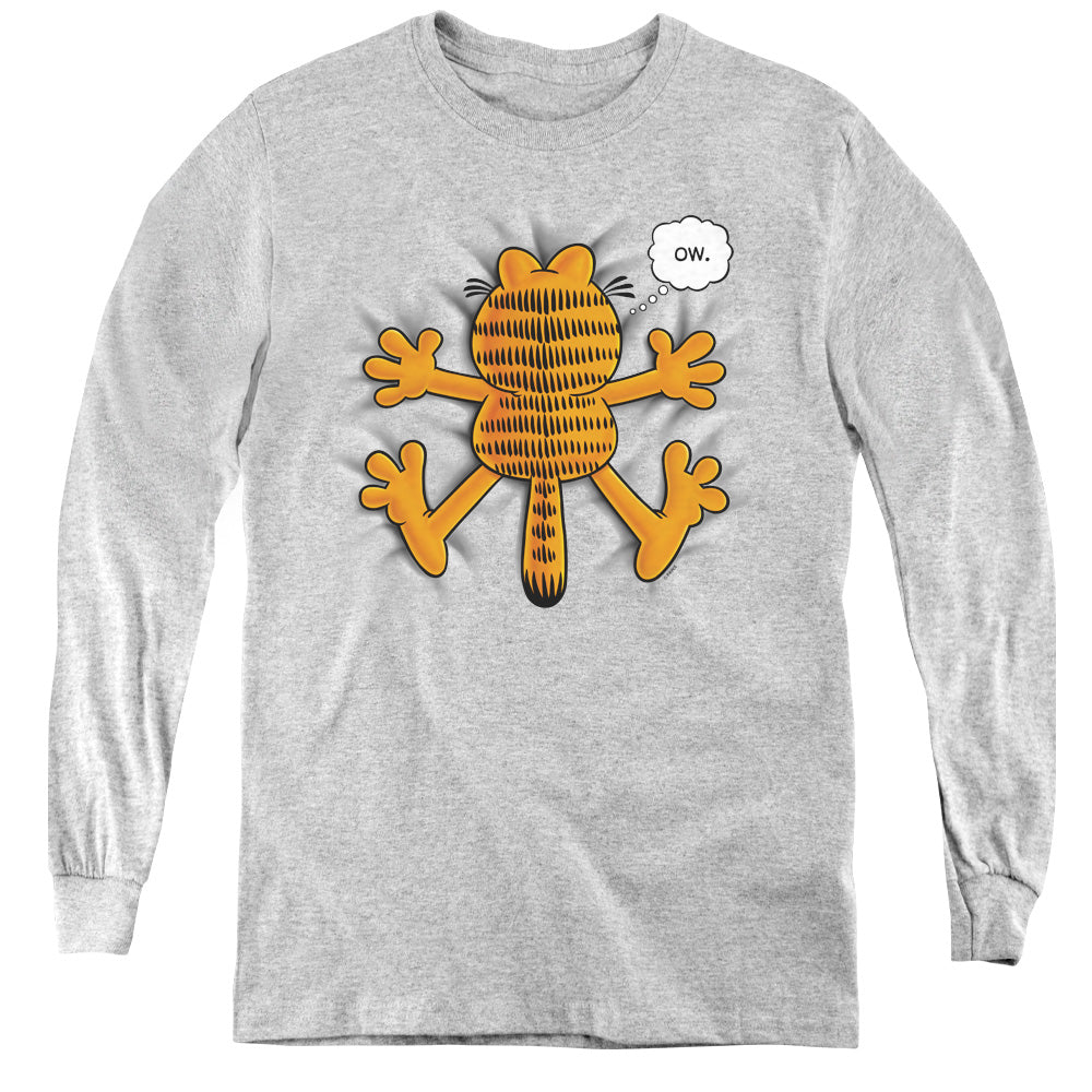 GARFIELD/OW - YOUTH LONG SLEEVE TEE - ATHLETIC HEATHER