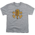 GARFIELD/OW - S/S YOUTH 18/1 - ATHLETIC HEATHER