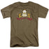 GARFIELD/WAY BEYOND HELP - S/S ADULT 18/1 - SAFARI GREEN