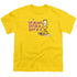 GARFIELD/NOT MY FAULT - S/S YOUTH 18/1 - YELLOW
