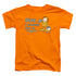 GARFIELD/I PROBABLY DID IT - S/S TODDLER TEE - ORANGE