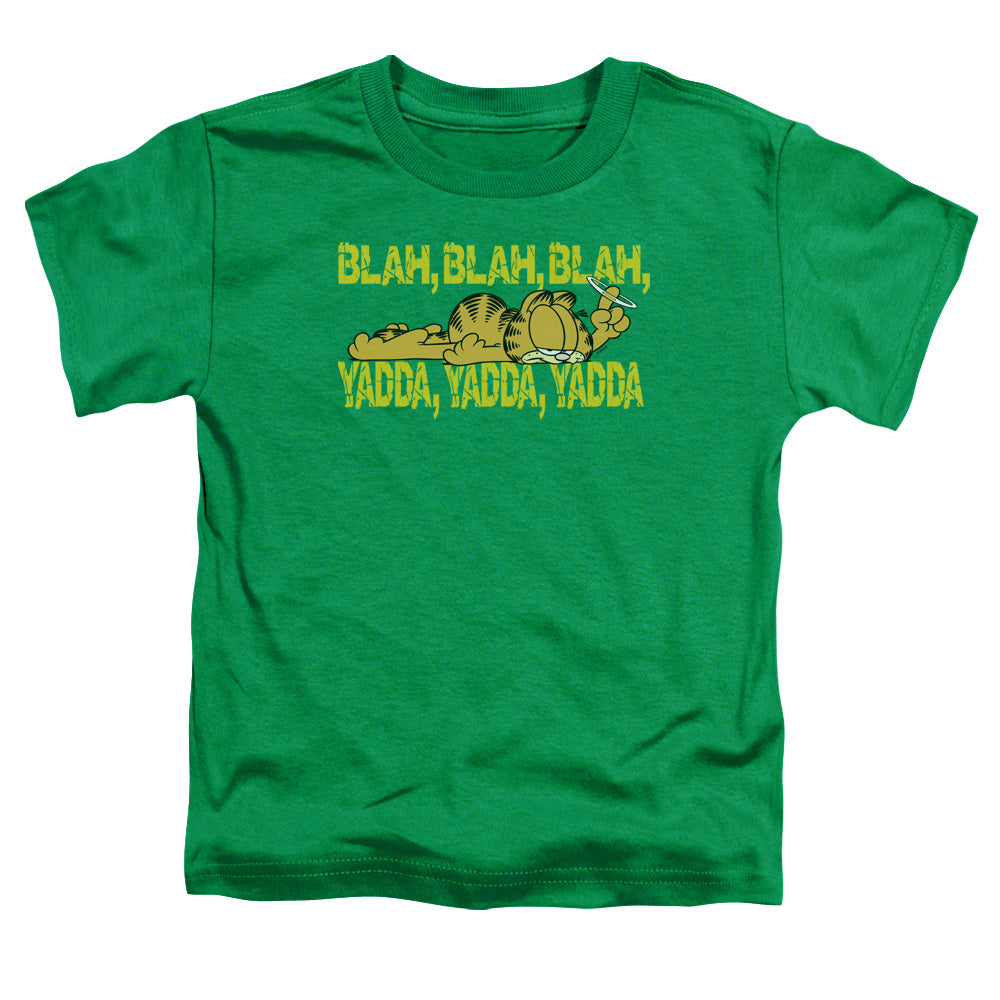GARFIELD/BLAH BLAH BLAH - S/S TODDLER TEE - KELLY GREEN