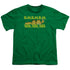 GARFIELD/BLAH BLAH BLAH - S/S YOUTH 18/1 - KELLY GREEN