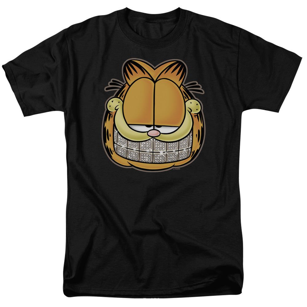 GARFIELD/NICE GRILL - S/S ADULT 18/1 - BLACK