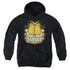 GARFIELD/NICE GRILL - YOUTH PULLOVER HOODIE - BLACK