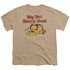 GARFIELD/BIG FAT HAIRY DEAL - S/S YOUTH 18/1 - SAND